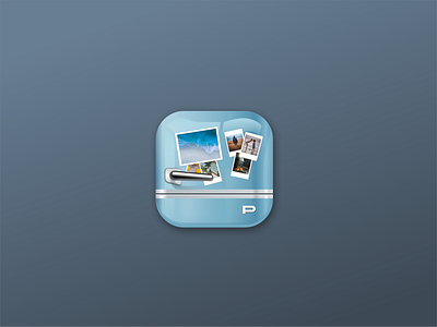 Memories on fridge icon icondesign ios skeuomorphic