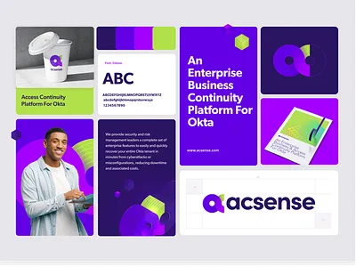 Acsense Brand Identity branding israel logo tel aviv