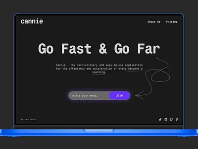 UI/UX Application Website with Registration Option ux