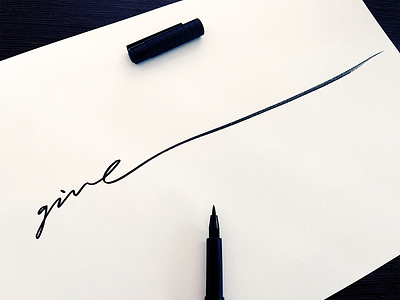 give branding calligraphy custom design flow handwritten lettering logo logodesigner logotype minimal monoline process script signature sketch sketching type unique zen