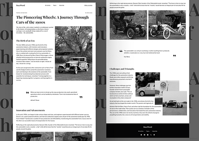 Blog Post Monochromatic Design blog post ui blog post ui design monochromatic ui monochromatic ui design ui ui design uiux ux