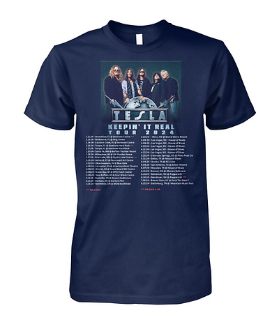 Tesla Keepin It Real Tour 2024 Shirt