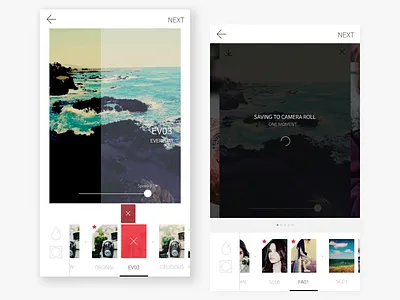 Short Video App application recording short video ui