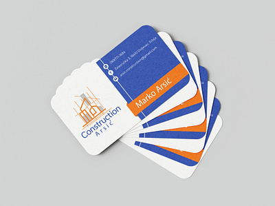 Business card design graphic design logo