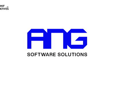 ANG Software Solutions ang brand identity branding brandmark design graphic design illustration intiallogo logo logomark logotype mark softwarelogo technologylogo ui