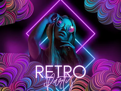 31st Party Invitation Card graphic design logo