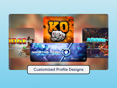 Customized Profile Designs - CoC personalizedbanners