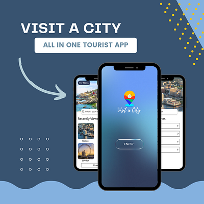 Visit A City redesign travel ui ux