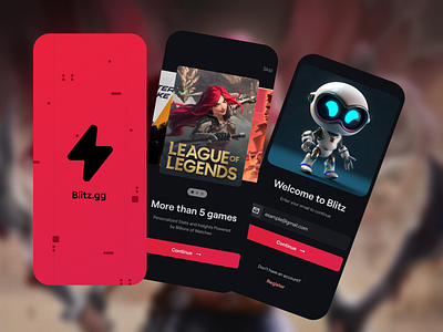 Game statistics mobile app app branding design game mobile redesign ui