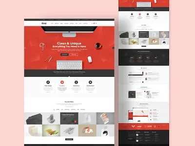 Company Profile Website Design! company figma figma design landing page landing page design modern ui ui design uiux user experience user interface ux ux design web web design web graphics website website design