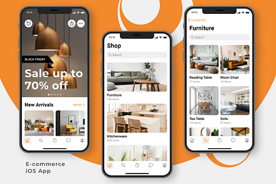 App Loft Store app design graphic design ui ux