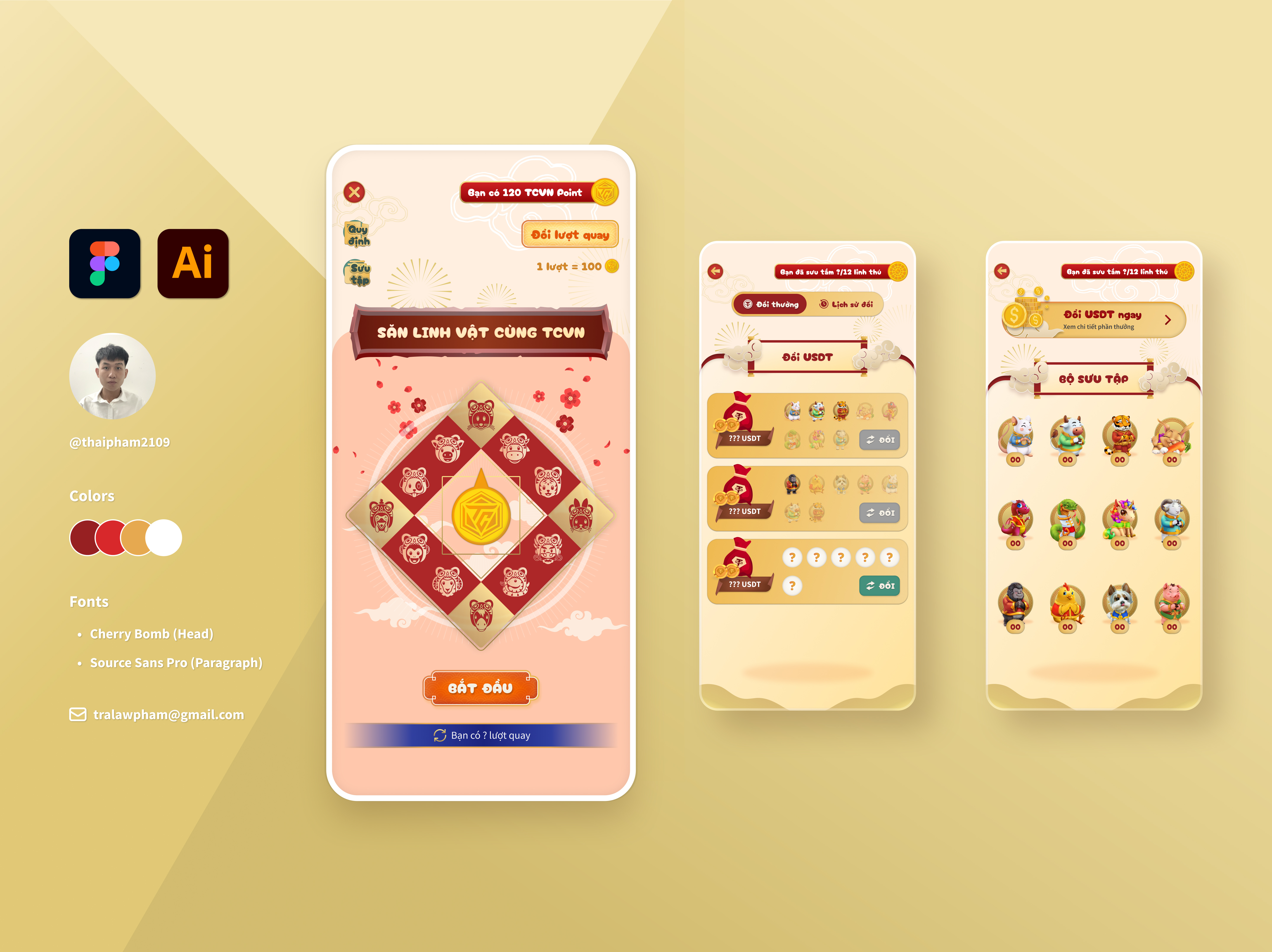Mini Game - Trade Coin Viet Nam - 2023 blockchain coin crypto design event figma game illustrator mobile ui ux web