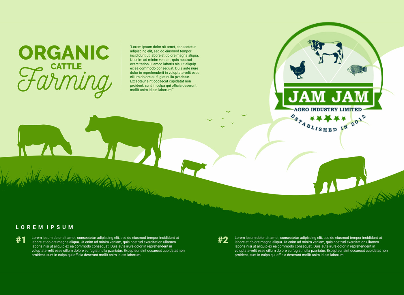 Cattle Farm Logo DESIGN by MD Jannatul Nayem Hridoy on Dribbble