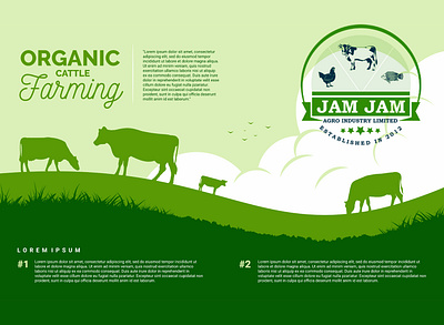 Cattle Farm Logo DESIGN brand identity branding graphic design logo logo design motion graphics