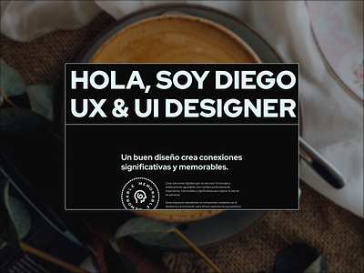 UX & UI Designer Portfolio awwwards castro chile chiloe coffe dark designer minimal modern portfolio ui ux web webflow website
