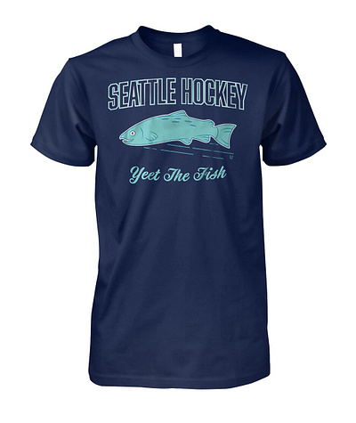 Seattle Hockey Yeet the Fish Shirt