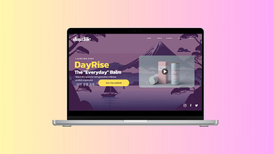 Day in the Life (DITL) Landing Pages brand design branding design landing pages