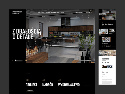 iProjektowanieWnetrz design figma portfolio product ui ux
