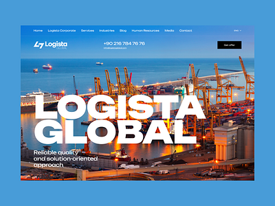 Logista Global design figma portfolio product ui ux webdesign