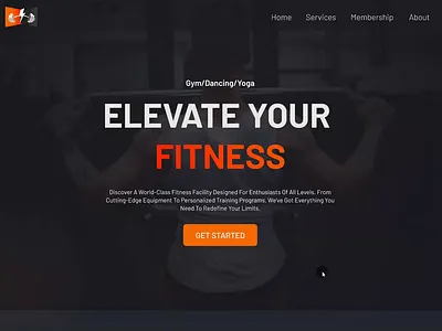 Web design, Landing Page ui/ux design appdesign design figma graphic design gym landingpage motion graphics ui uidesign uiux uiuxdesign uxui webdesign