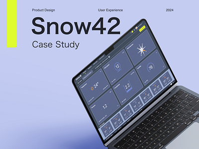 Snow42 | Weather App for Professionals desktop app meteo product design ui user experience ux weather