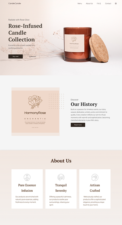 Candle app branding design logo typography ui ux vector