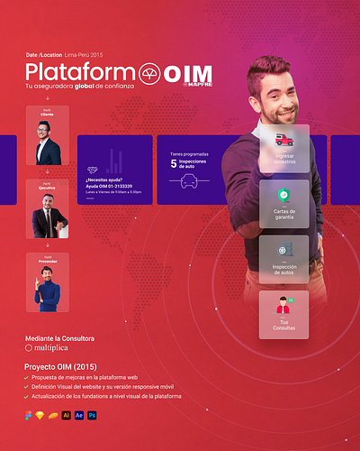 Plataform OIM de Mapfre appdesign behance design dribbble hatypostudio uidesign uidesigner uitrends uiuxdesign uiuxdesigner uiuxinspiration uiuxsupply uiuxzone ultimateuiux userexperience userexperiencedesign ux uxdesign uxigers