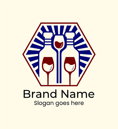 Graphi_que: Fiverr Logo Maker bar beverage drinks branding design fiverr graphic design logo logo design logo maker minimalist logo vector