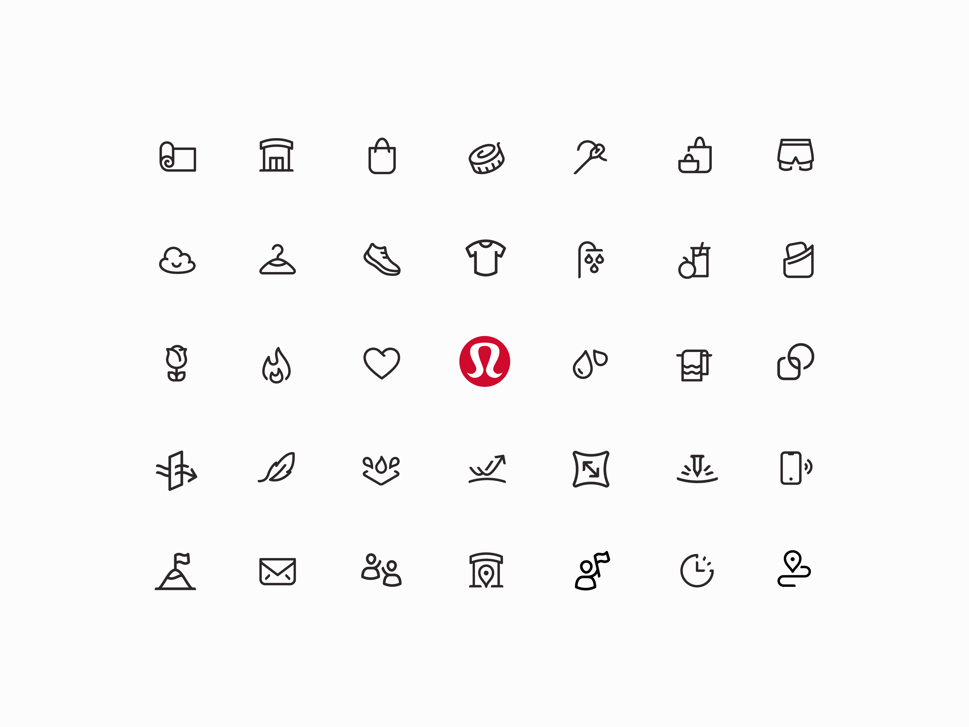 Example of Single Color UI Icons