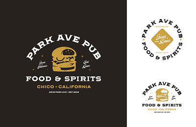 Park Ave Pub - Dive Bar Shirt bar burger california food spirits sports sports bar vintage