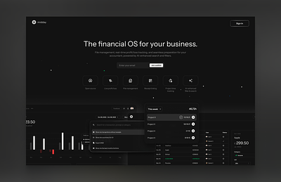 Midday - Financial OS analytics charts dashboard minimal opensource productdesign saas ui web
