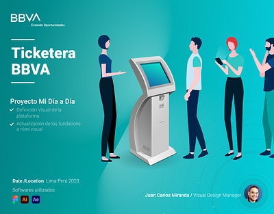 Ticketera BBVA appdesign behance branding dailyui design dribbblers illustration interface showoffuiux ui uidesign uidesigner uitrends userinterface ux uxdesigner uxinspiration uxui