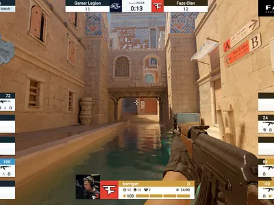 Esports Broadcast Overlay broadcast cs esports obs overlay