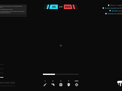 FPS In-Game HUD design fps game game design hud layout shooter ui videogame
