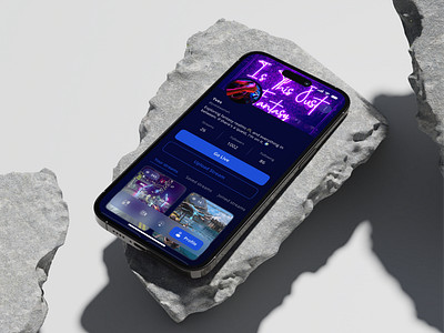 Game Streaming app | Profile screen design game app game streaming app graphic design interaction design mobile app product design streaming app ui uiux user experience
