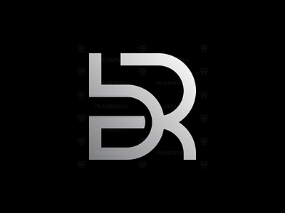 Minimal Letter Br Logo alphabet art b br branding design elegant flat font graphic design initial letter line logo minimal modern monogram r rb simple