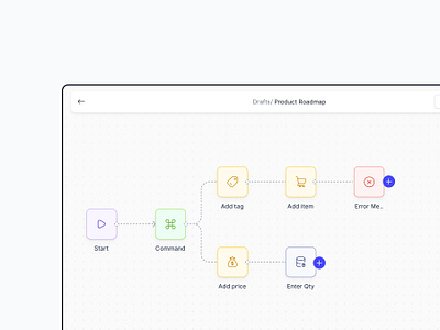 Logic Builder UI builder clean design form logic builder minimal product design saas ui ux