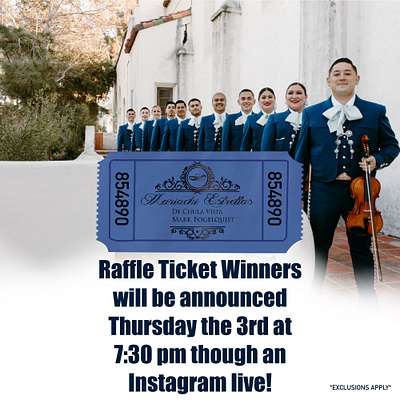 Raffle Ticket Give Away Flyer graphic design illustration