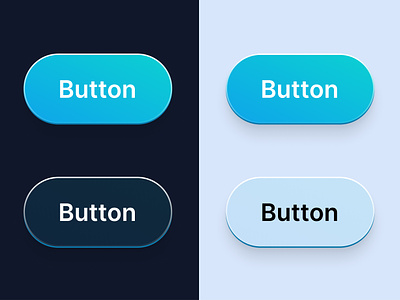 Buttons 🍬 button button states buttons design gradient interface neumorphism product design shiny skeuomorphic button skeuomorphism ui ui design user experience user interface ux ux design