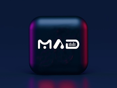 MAD Music Logo branding logo