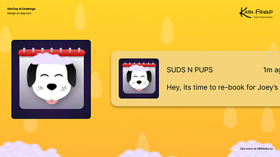 Daily UI #004 - Design a Icon design challenge graphic design icon icon design nz puppy ui ux design