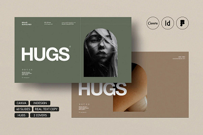 HUGS | Brand Guidelines visual identity