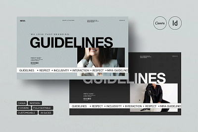MIRA | Brand Guidelines visual identity