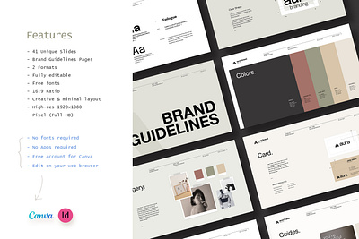 AURA | Brand Guidelines visual identity