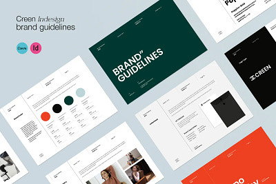 Brand Guideline Templates - CANVA visual identity