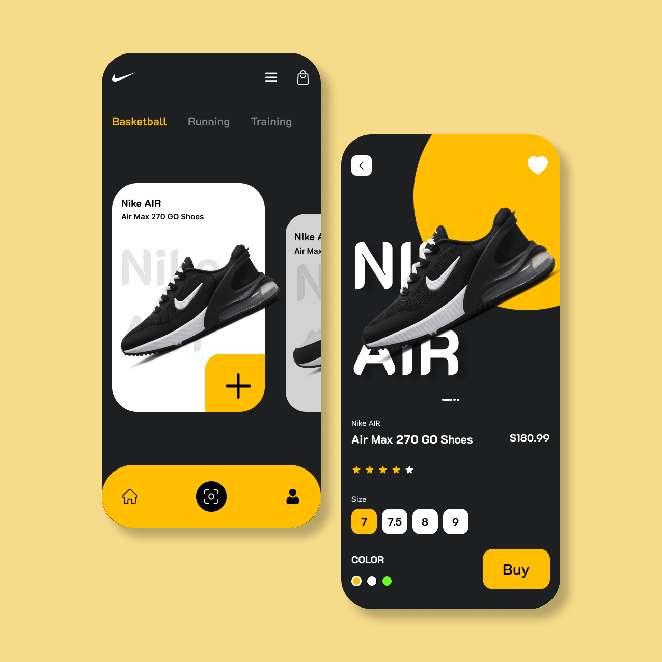 nike trainers with app