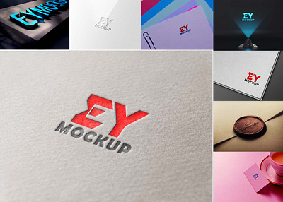 Branding Logo Mockup branding logo mockups