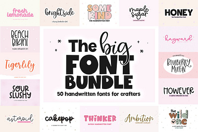 Big Font Bundle 50 Fonts big font bundle big font bundle 50 fonts bubbly font bundle cricut font bundle cricut fonts cursive font cute font cute fonts font font bundle fonts groovy fonts handwritten font ka designs procreate fonts retro fonts script script fonts