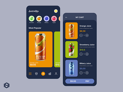 Mobile App Design beauitiful branding dark mode design drink drink shop design illustration landing page light mode logo mobile app design nice robot shop site ui