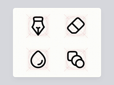 Drawing design tools icons in seconds 🖋️🪄 in Figma animation design design tools drawing figma figma plugin icon icon animation icon design icon drawing iconography icons illustration motion graphics tools vector